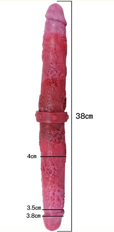 Double gode Duo Freak 38 x 4cm – Image 6