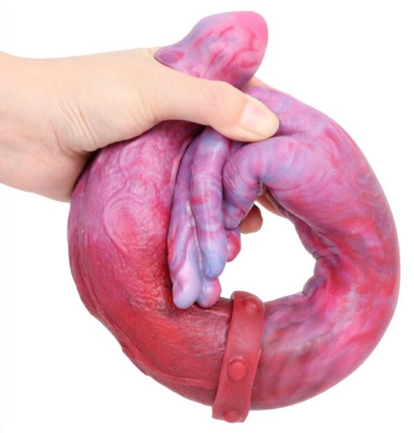 Double gode Duo Hand Monster 42 x 6cm – Image 3