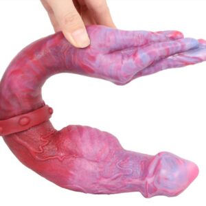 Double gode Duo Hand Monster 42 x 6cm