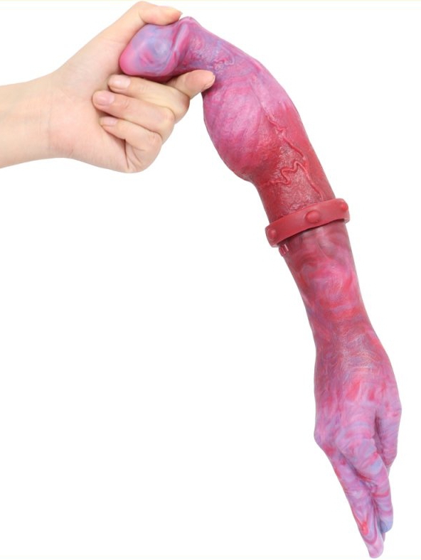 Double gode Duo Hand Monster 42 x 6cm – Image 6