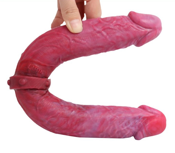 Double gode Duo Real 36 x 4.3cm – Image 3