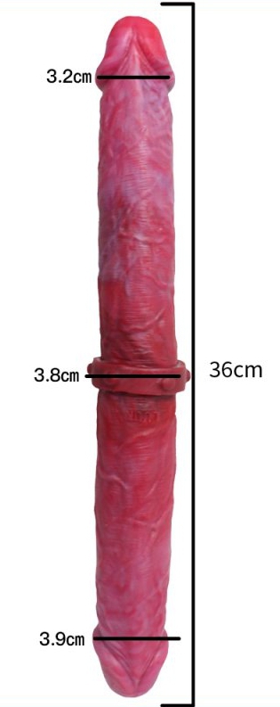 Double gode Duo Real 36 x 4.3cm – Image 6
