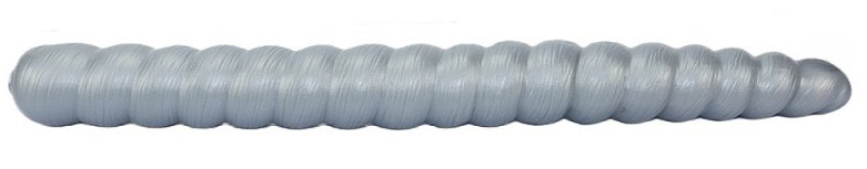 Double Gode Narvax 52 x 5.2cm Gris – Image 2