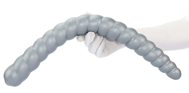 Double Gode Narvax 52 x 5.2cm Gris