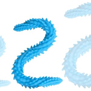 Double Gode Scolop M 50 x 4cm Bleu