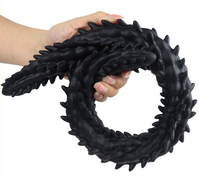 Double Gode Scolop S 40 x 3cm Noir – Image 2