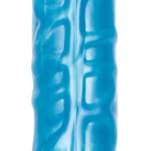 Double Gode Size Queen 43 x 4.2cm Bleu