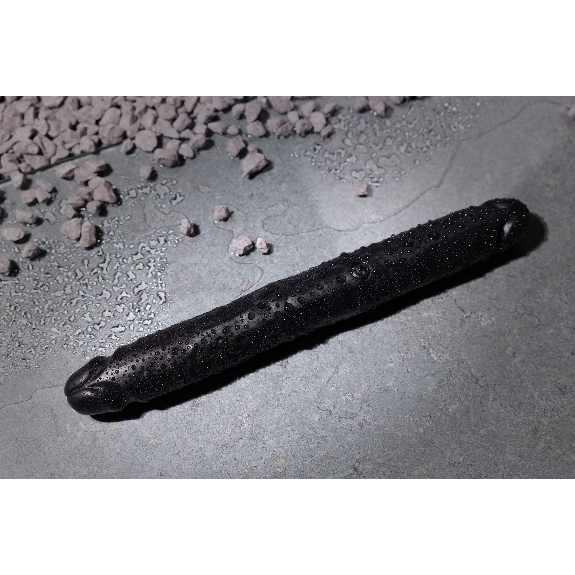 Double Gode Straight Slim 30.5 x 3.5cm Noir – Image 5