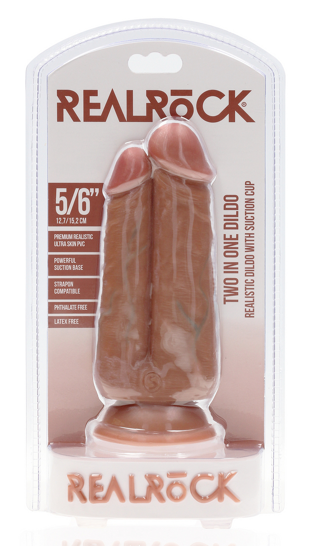 Double Gode Two In One 15.5 x 6.5cm Marron – Image 2