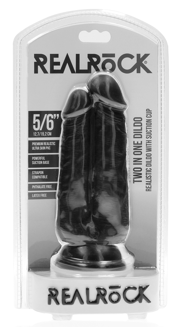 Double Gode Two In One 15.5 x 6.5cm Noir – Image 2