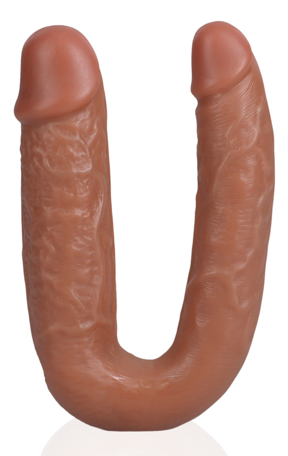 Double Gode U Shape 12 x 3cm Marron – Image 3