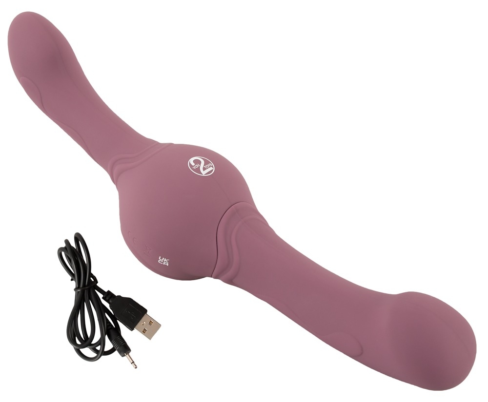 Double Gode vibrant Strong Shaking 12 x 4cm – Image 9