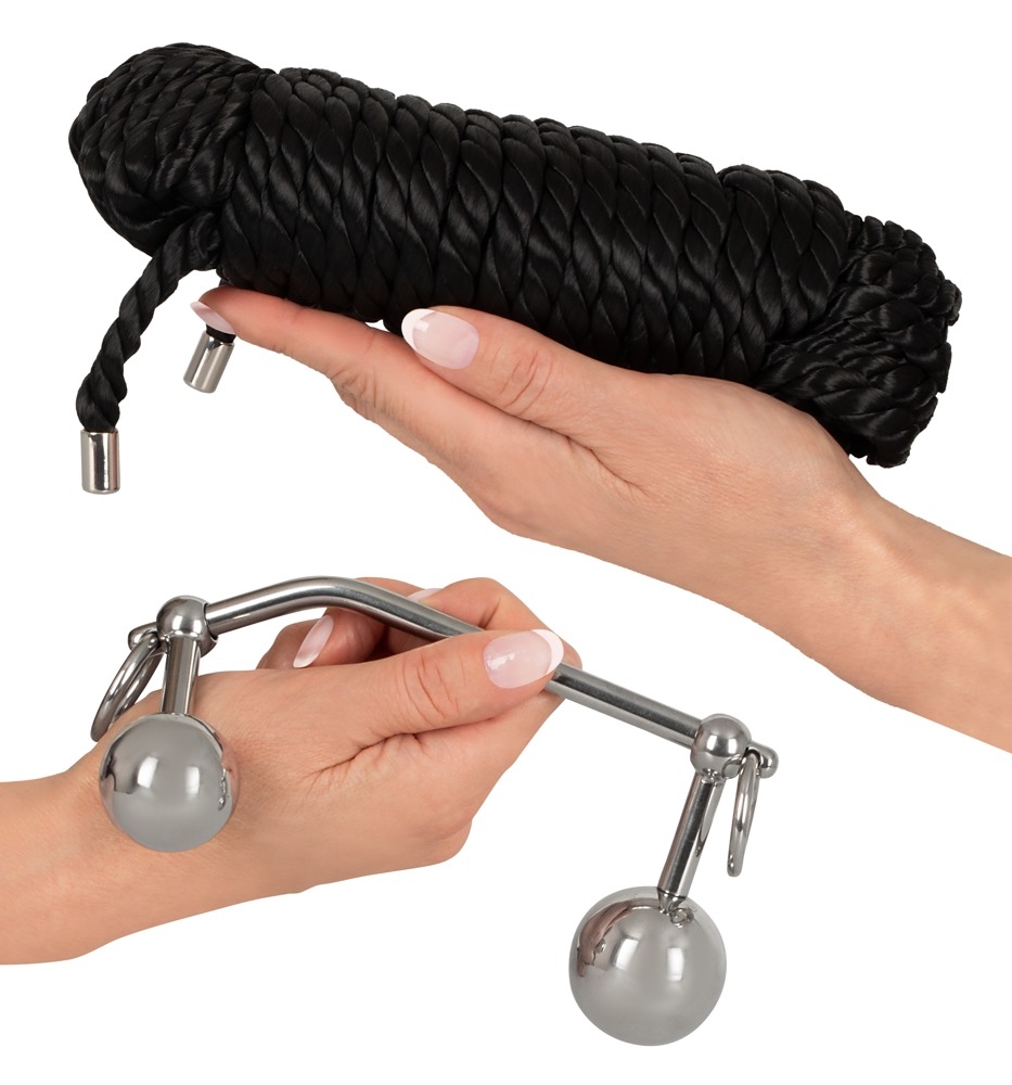 Double Plug Boule avec Corde – Image 7