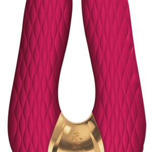 Double stimulateur intime Shunga AIKO Framboise