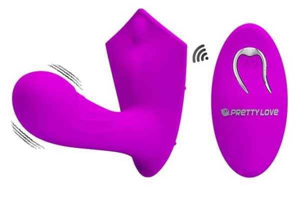 Double stimulateur Willie - Violet – Image 3