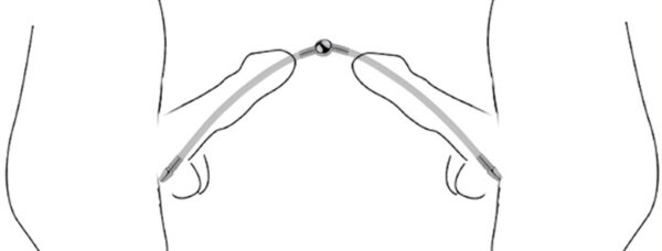 Double Tige d'urètre flexible Flexi Duo 34cm - Diamètre 8mm – Image 2