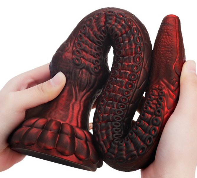 Gode HEELIX S 28 x 4 cm Rouge – Image 7