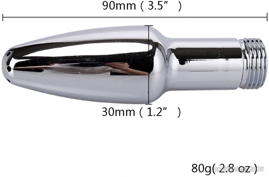 Embout de Douche Enema Alu 9 x 3cm – Image 3