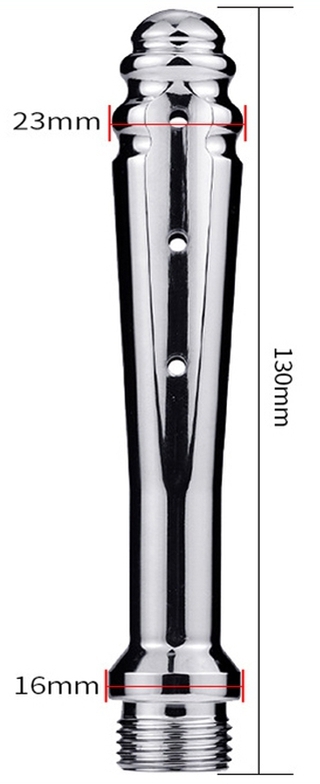 Embout de lavement en métal Fozz M 11 x 2.3cm – Image 4