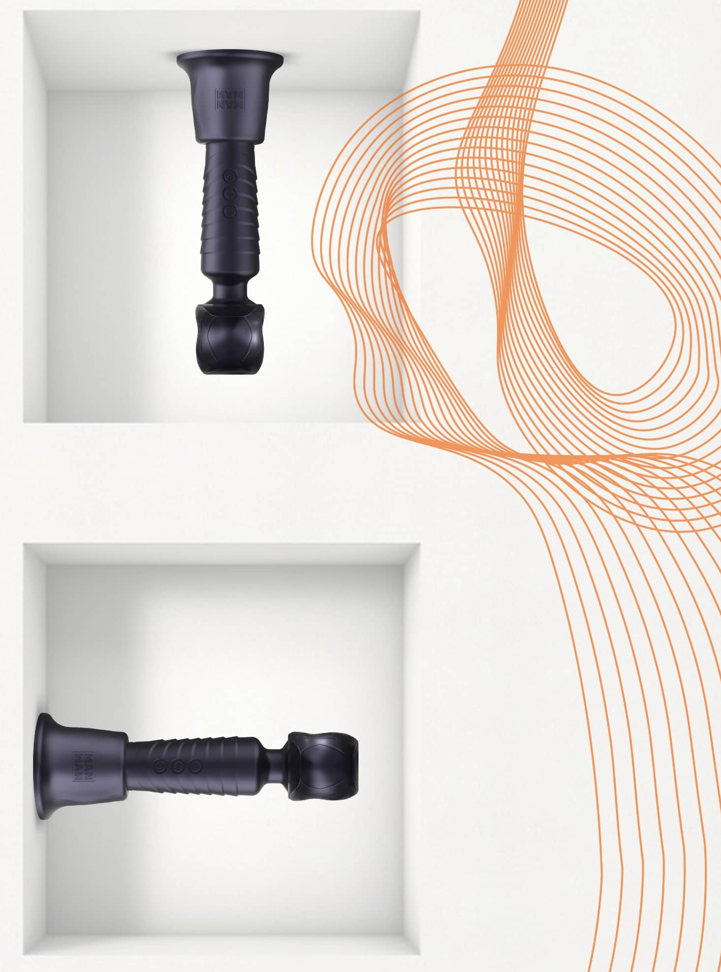 Embout Ventouse pour Wand Holden Noir – Image 2