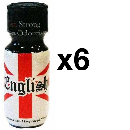 ENGLISH 25ml x6