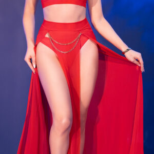 Ensemble 3 Pièces Celia Rouge