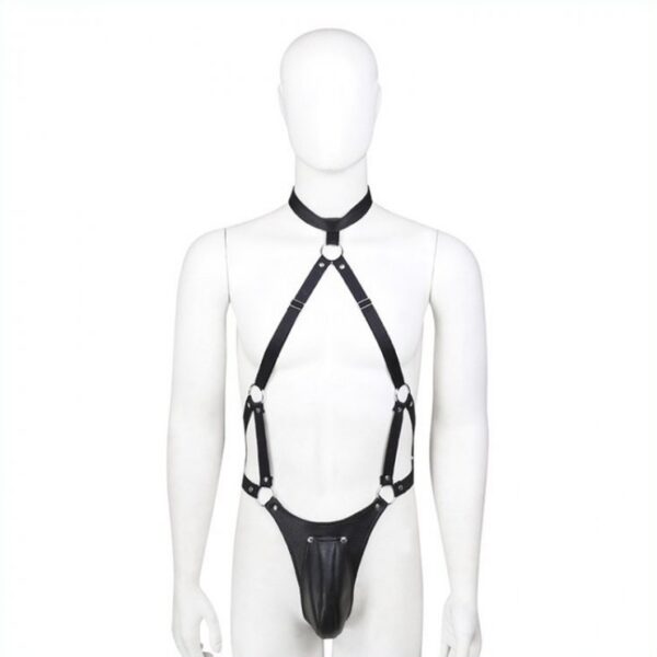 Ensemble Panties avec harnais Simili – Image 2