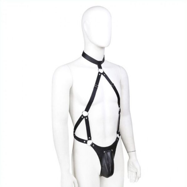 Ensemble Panties avec harnais Simili – Image 5