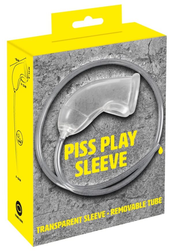Étui pénien Uro Piss Play Sleeve 11 x 3.5cm – Image 2