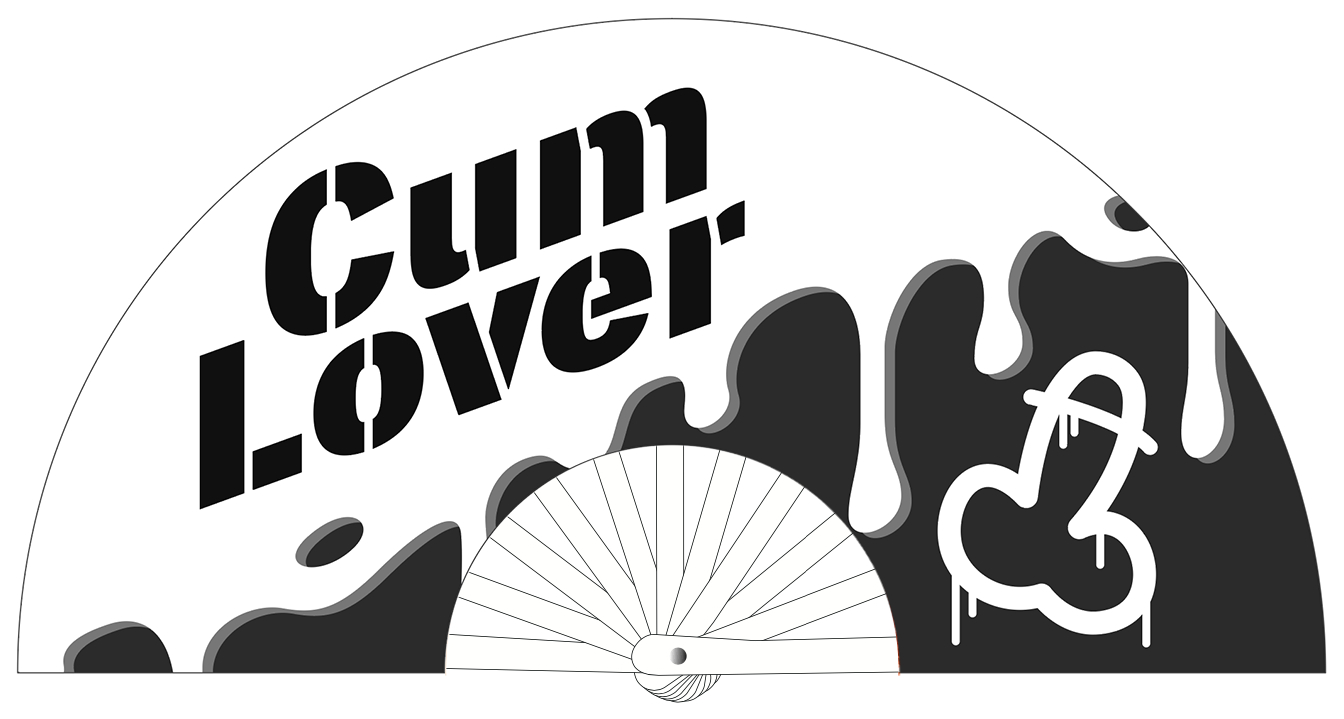 Éventail Cum Lover 64cm – Image 2