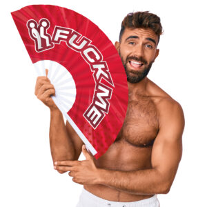 Éventail Géant Fuck Me 64cm