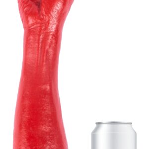 FIST WITH FRONT 34 x 8.5cm Rouge