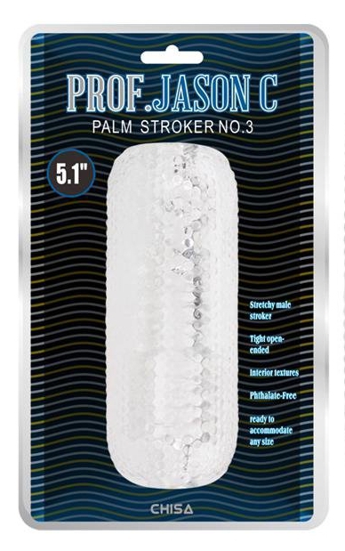 Gaine de masturbation Palm Stroker N°3 - 12.5cm transparente – Image 2