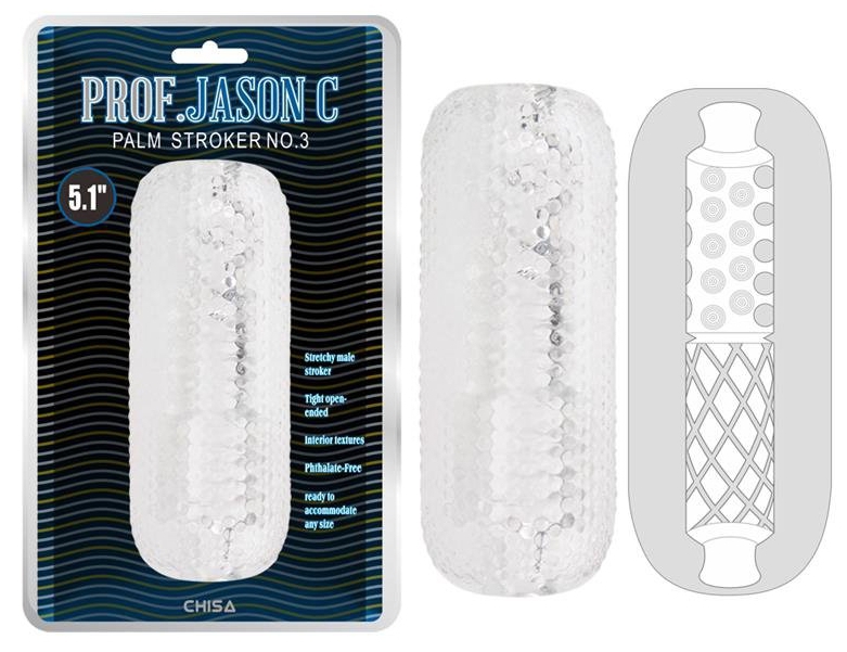 Gaine de masturbation Palm Stroker N°3 - 12.5cm transparente – Image 8