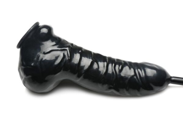 Gaine de pénis avec Tuyau Guzzler 18 x 3.8cm – Image 2