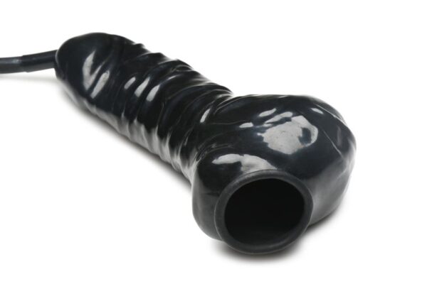 Gaine de pénis avec Tuyau Guzzler 18 x 3.8cm – Image 3