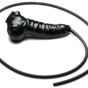 Gaine de pénis avec Tuyau Guzzler 18 x 3.8cm