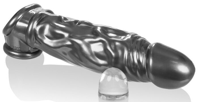 Gaine de pénis Butch 17 x 5 cm Grise – Image 5