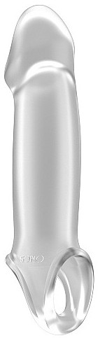 Gaine de pénis Stretchy Penis Sono N°33 - 11.5 x 3 cm Transparente