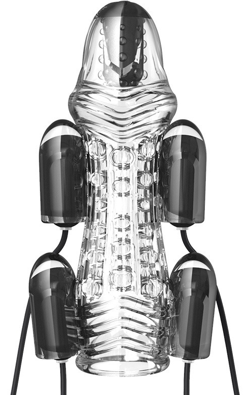 Gaine vibrante de masturbation Vibe Extreme 5 Vibrations – Image 2