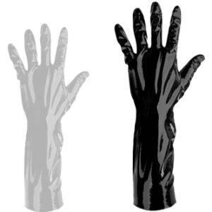 Gants en Latex Prowler Red Extra Larges Noir