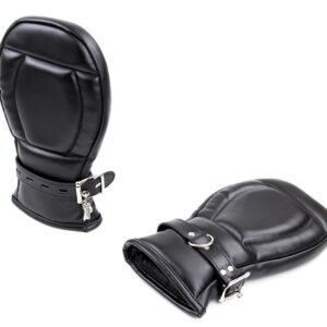 Gants Padded Lock Noirs