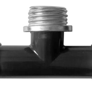 Branchement T pour masque à gaz