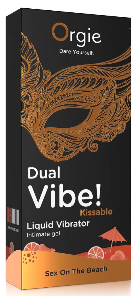 Gel Stimulant Dual Vibe Sex On The Beach 15ml – Image 2
