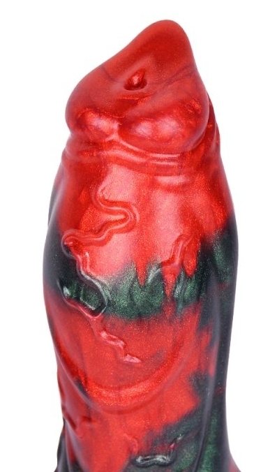 Gode AKORIX 17 x 6cm Noir et Rouge – Image 6