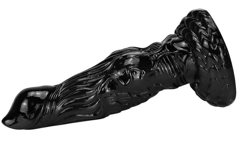 Gode Alien Scolk 17 x 4.8cm Noir – Image 2