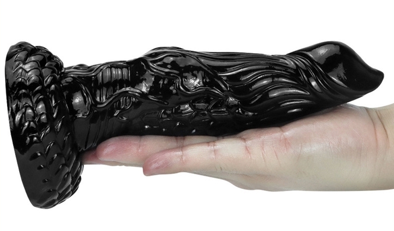 Gode Alien Scolk 17 x 4.8cm Noir – Image 3