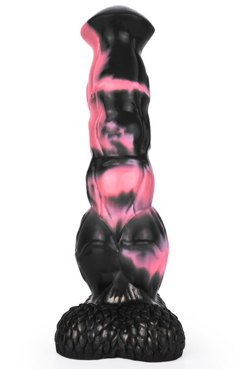 Gode Animal Arhulf 21 x 6cm Noir-Rose – Image 4