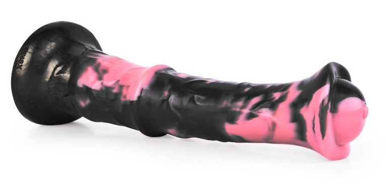 Gode Animal Exulf 26 x 6cm Noir-Rose – Image 5