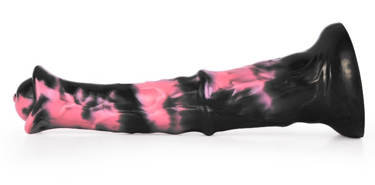 Gode Animal Exulf 26 x 6cm Noir-Rose – Image 6
